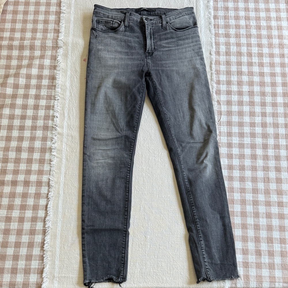 Hudson Jeans Women's Straight Leg in Washed Gray